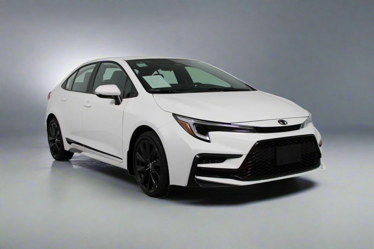 Blackout emblem overlays for 2020-2024 Corolla Se