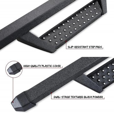 Black Nerf Bars for Tacoma