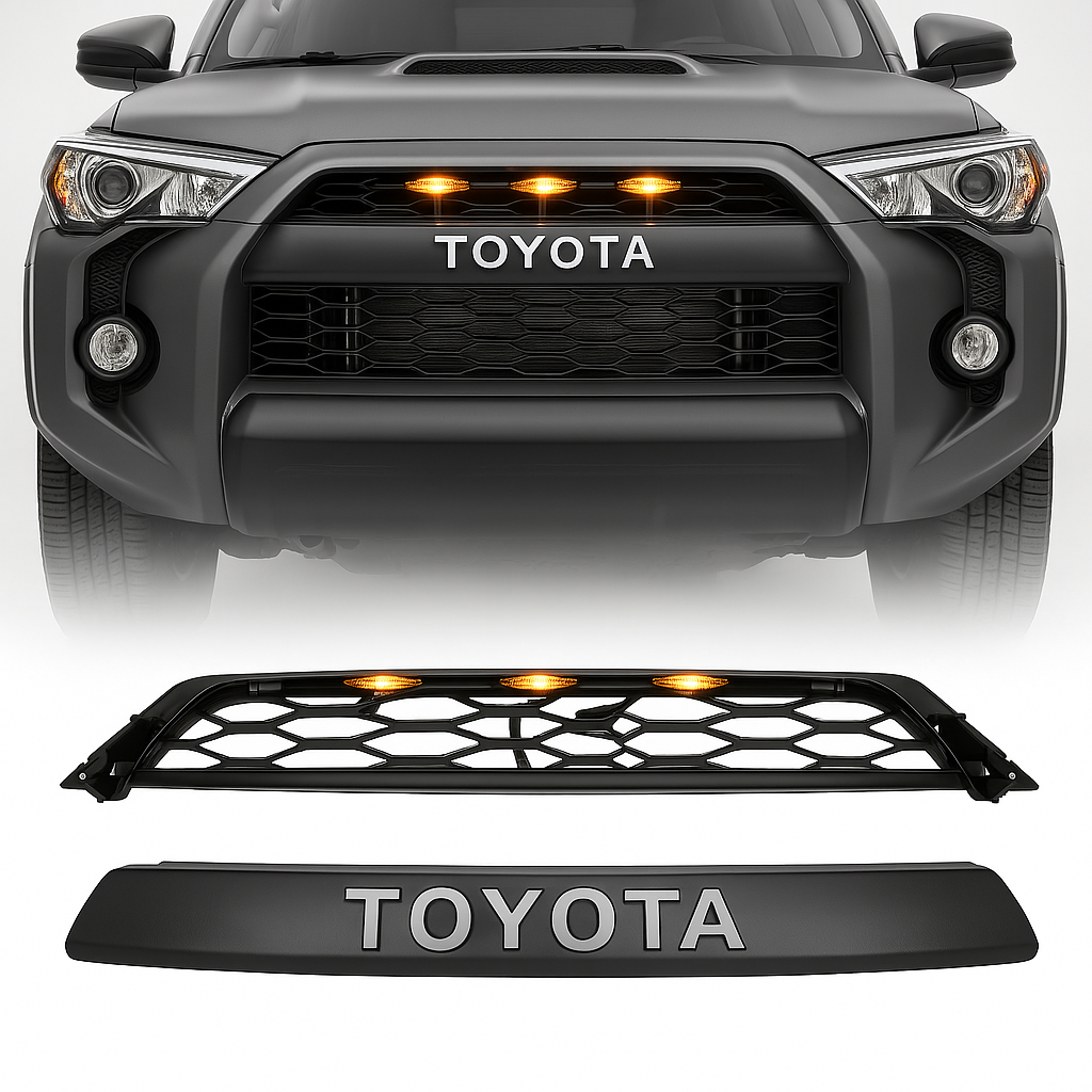 4Runner TRD Grille 2014-2019 with raptor lights