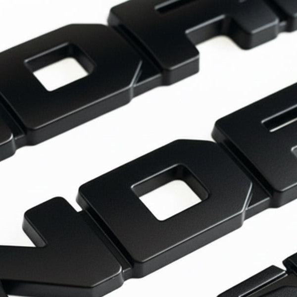 Tundra Matte Black Overlay Emblems (2014-2021) Kit Set 7PCS SR5 4x4