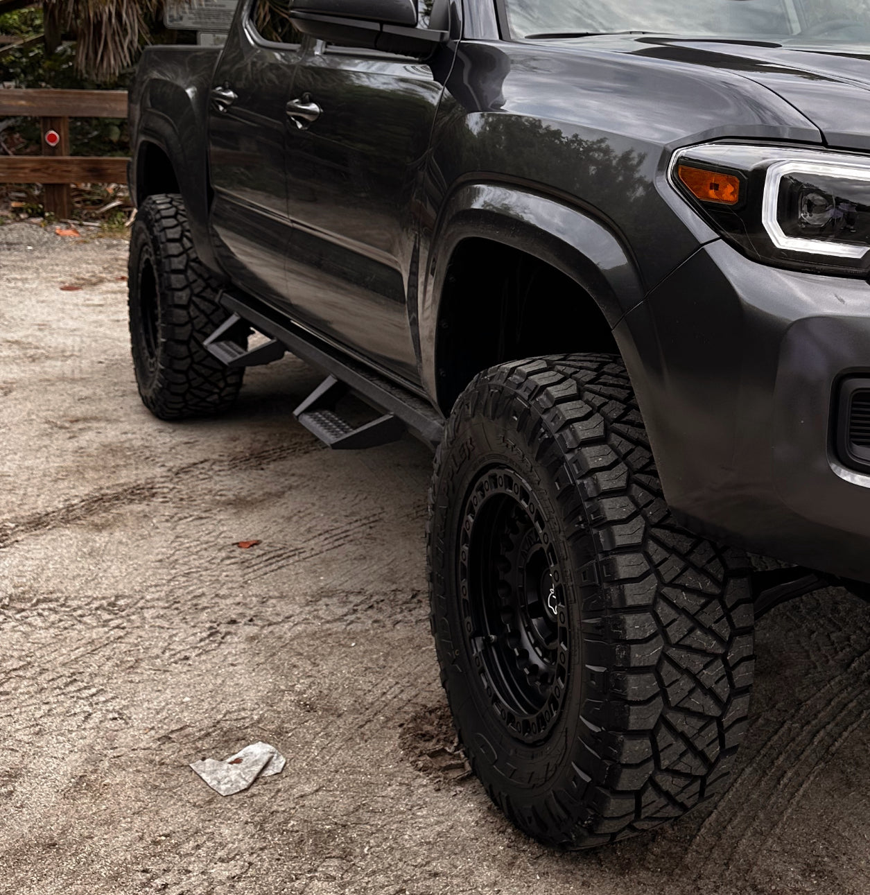Black Nerf Bars for 4Runner