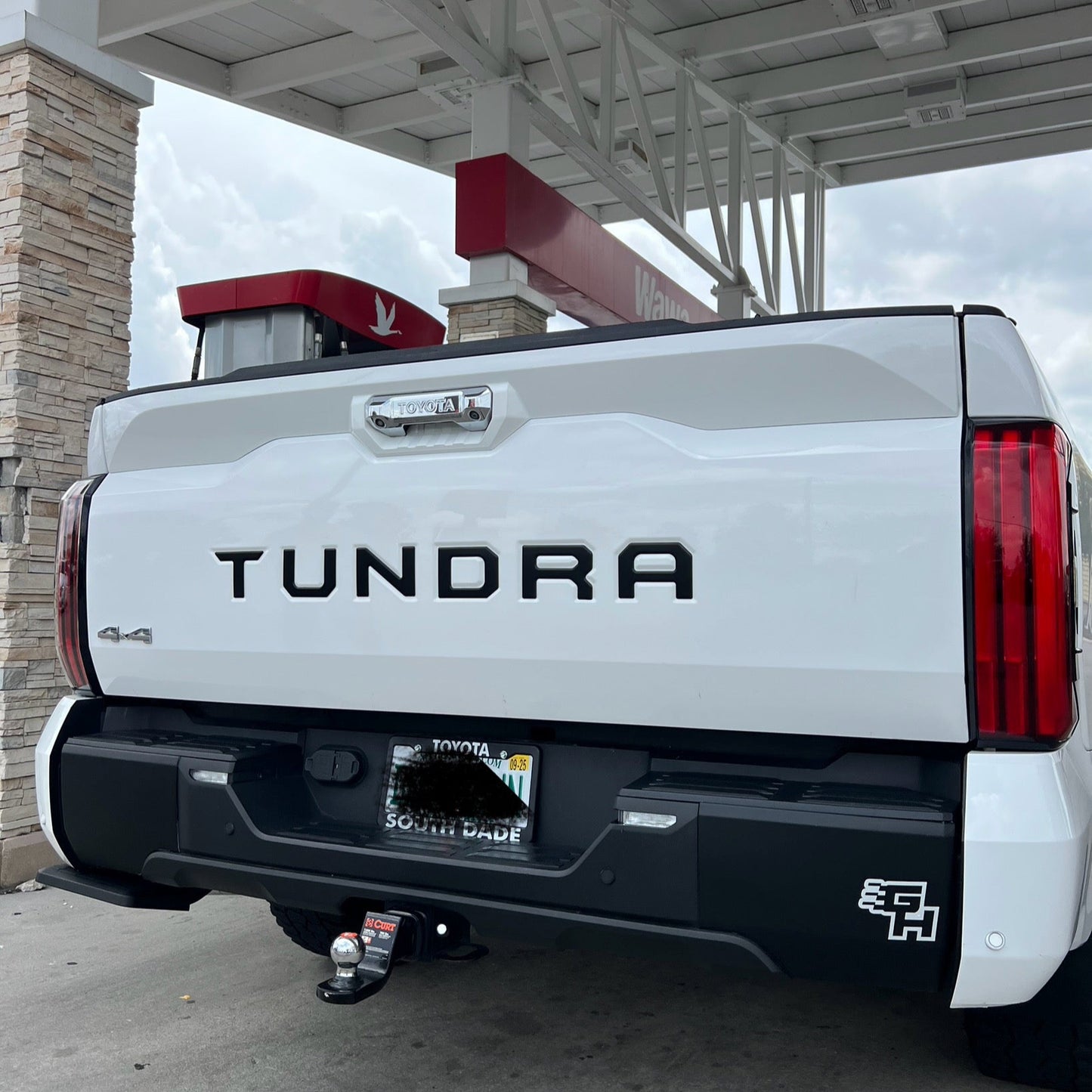 Tailgate Insert Letters for Tundra 2022-2024 – Matte Black