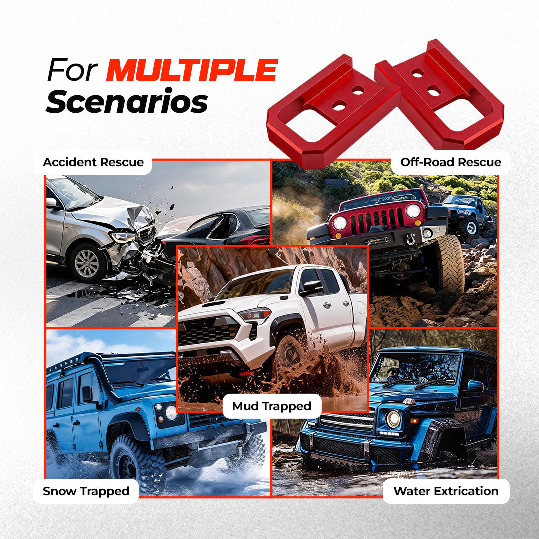 Aluminum Front Tow Hooks for Tacoma/4Runner