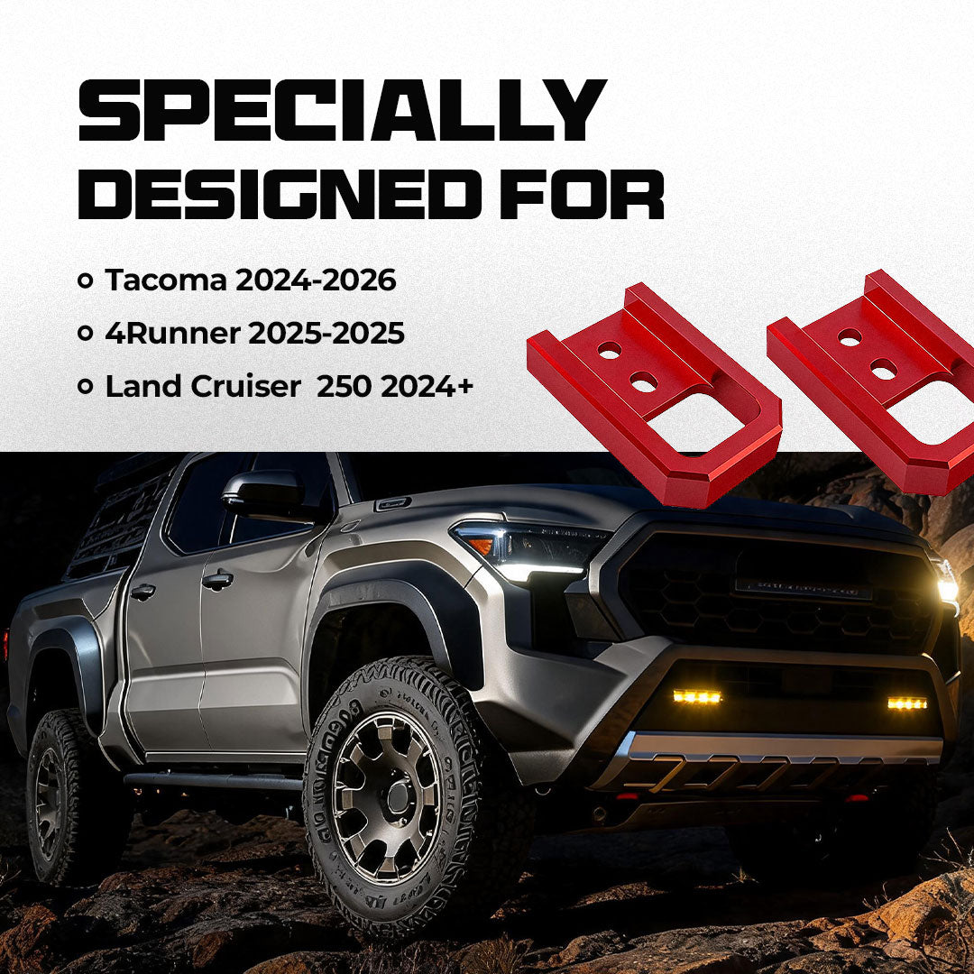 Aluminum Front Tow Hooks for Tacoma/4Runner