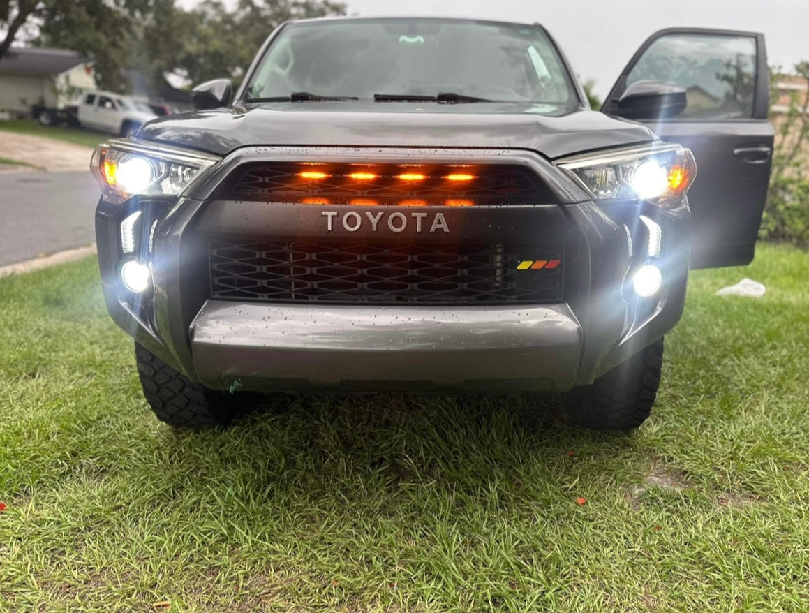 4Runner TRD Grille 2014-2019 with raptor lights