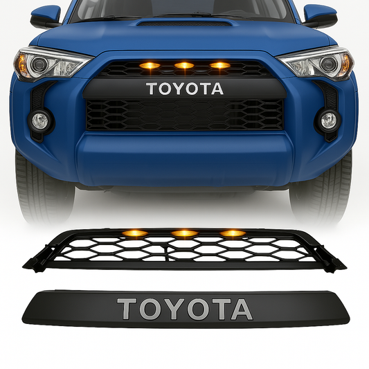 4Runner TRD Grille 2020-2024 with raptor lights