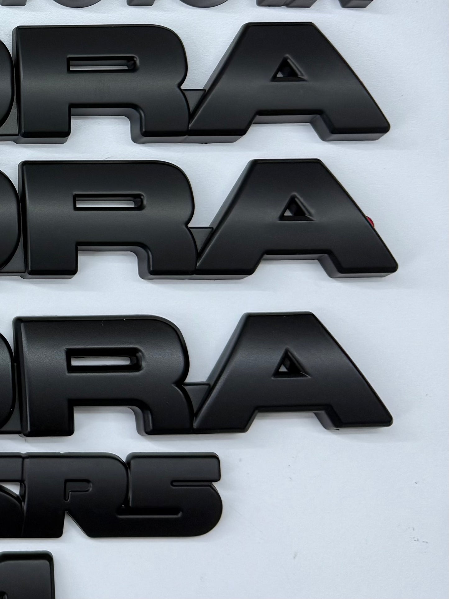 Black Matte Emblem Overlay Kit For Tundra (2007-2013) 10PCS