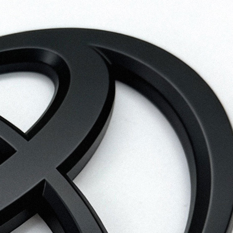 NEW 2024-2026 Tacoma Matte Blackout Overlay Front Grille Emblem