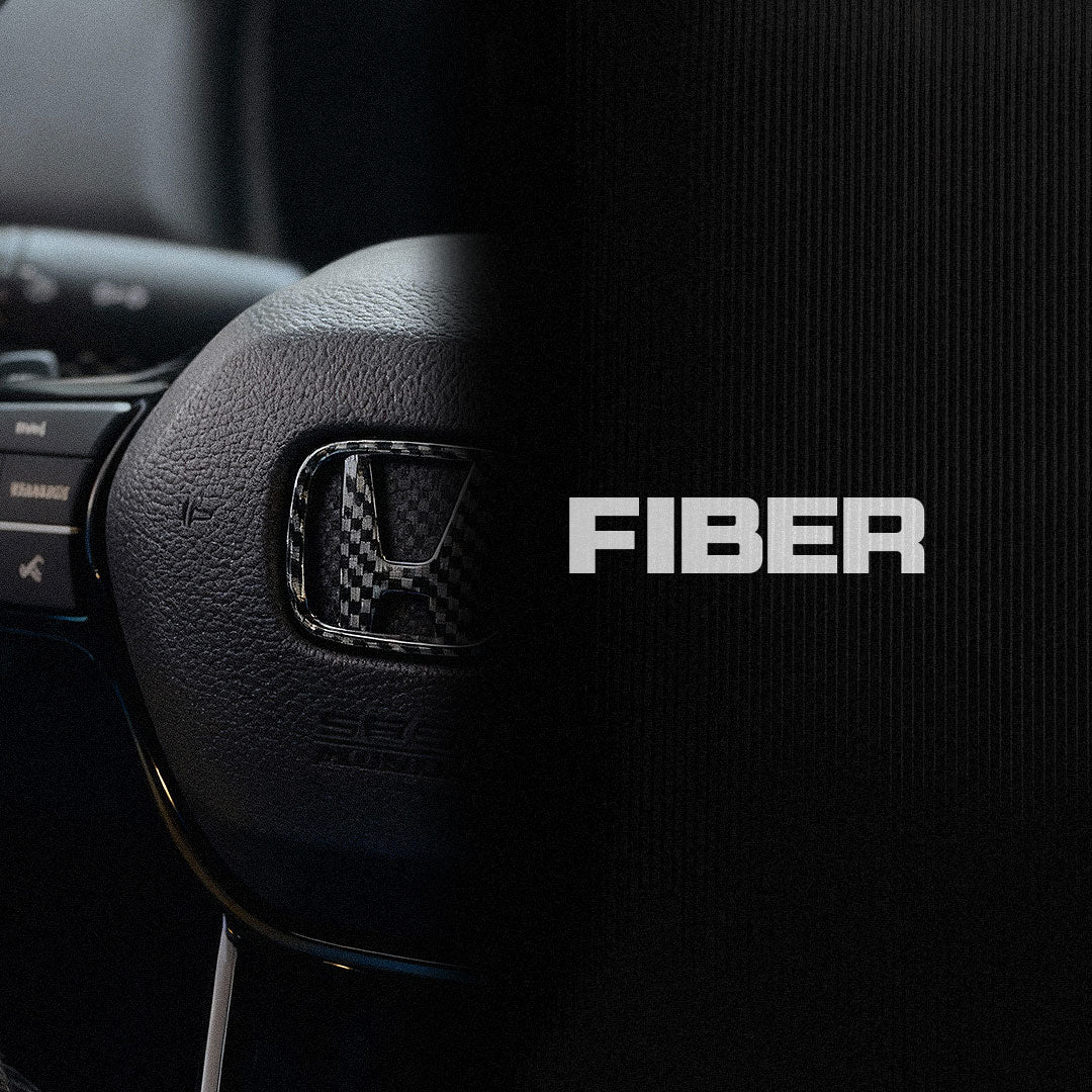 Black Steering Wheel Emblem Cover