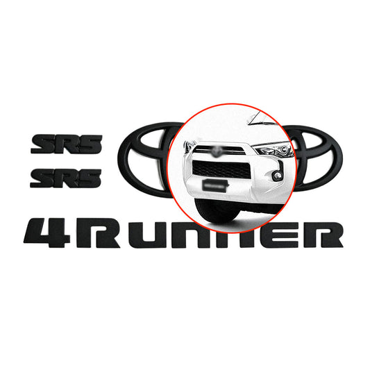Black Emblem Overlays for 4Runner (2014-2024)