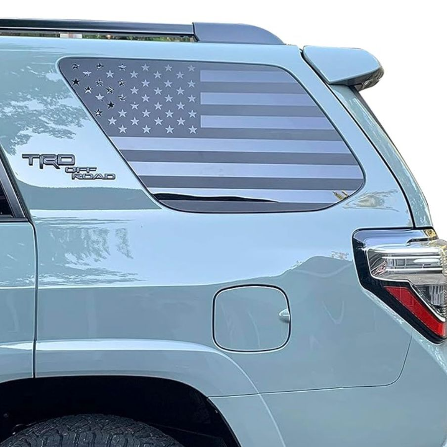 Matte U.S. Flag Decals for 4Runner